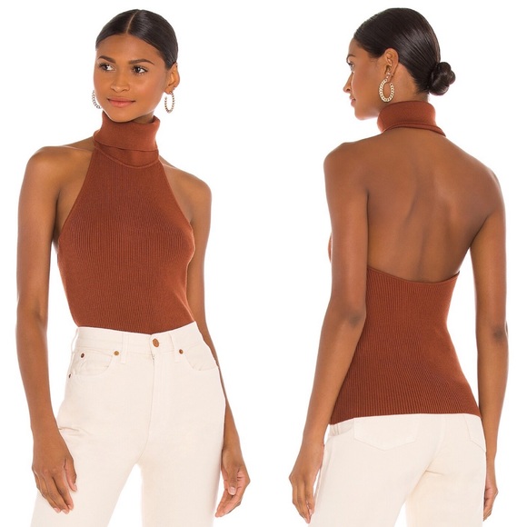 Ronny Kobo Collection Tops - NWT Ronny Kobo Yori Ribbed Sweater Top Revolve
